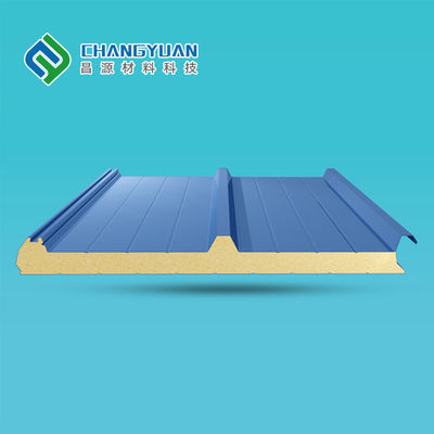 کیفیت  Energy Savings PU Sandwich Roof Panel Sandwich Panel Polyurethane 200mm کارخانه