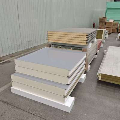 کیفیت  PU Sandwich Panel with Airtightness/Watertightness, Thermal Insulation, and High Strength for Durable Construction کارخانه