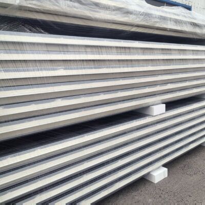کیفیت  Insulated polyurethane panels pu insulated panel panel sandwich pu sandwich pu panel decorative pu sandwich panel کارخانه