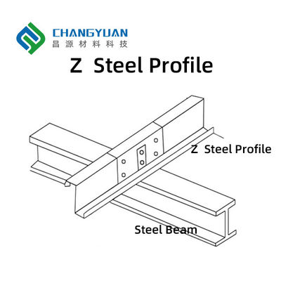 C&Z purlins و crossbeam و ridgepole و پروفایل فولاد گالوانیزه با طول سفارشی و پایان مقاومت در برابر خوردگی برای برنامه های کاربردی ساختاری
