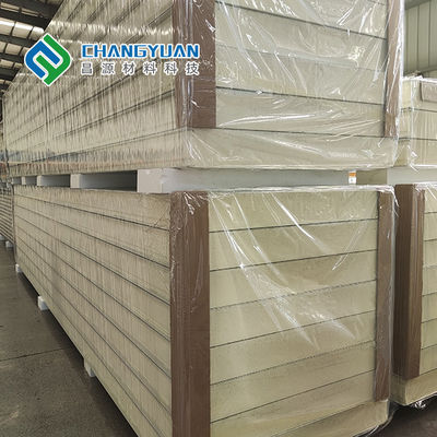 پانل PU Changyuan Cold Storage پانل ساندویچ درجه آتش 150/200/250 میلی متر