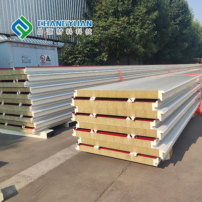 پانل سقف فتوولتائیک با عرض 1000 میلی متر و هسته پویا از پشم سنگی یا پشم شیشه ای پویا برای راه حل های انرژی پایدار