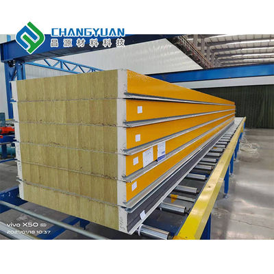 پانل های دیواری تزئینی ساندویچ پلی اورتان دو لایه وزن سبک