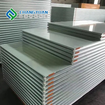 مواد دیوار اتاق تمیز با عایق پلی اورتان 980/1080 میلی متر عرض