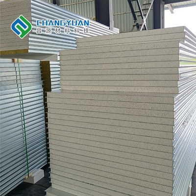 پانل کامپوزیت PVF SMP PVDF 50mm/75mm/100mm برای دیوار بیرونی و سقف