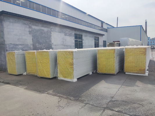 50/75/100mm ضخامت پانل های دیواری اتاق تمیز برای کاربردهای سنگین