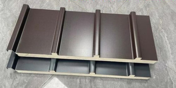 پنل ساندویچ ضد آتش پنل ساندویچ PU با درجه حرارت B1/B2 پنل دیواری بزرگ