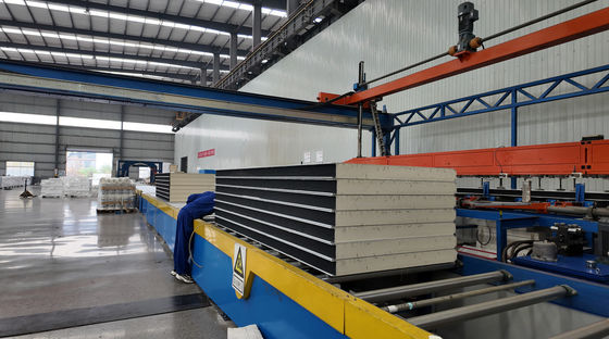 200kpa+ قدرت فشرده سازی پنل PU اتاق سرد 100/150/200/250mm