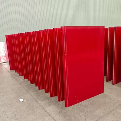 ساخت و ساز دیوار بیرونی پانل ساندویچ پشم صخره ای با سیم کشی لبه PU عملکرد طولانی مدت