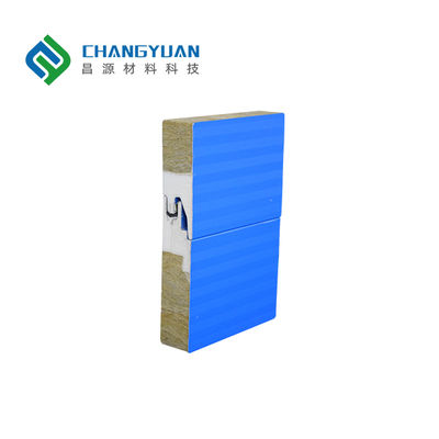 پانل های دیواری ساندویچی پشم سنگ 75 میلی متری ضد حریق، راه حل عالی برای عایق بندی ساختمان