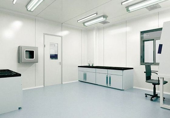Steel Material Cleanroom Wall Panel with Beautiful Appearance and Dust-proof Modular Clean Room Panel