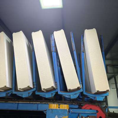 عایق حرارتی پانل های ساندویچی PU PIR رتبه بندی آتش