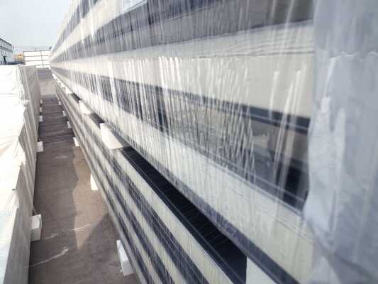 پانل های سقف مقاوم به خوردگی PIR با عایق صدا و حرارتی برتر برای ساختمان های صنعتی