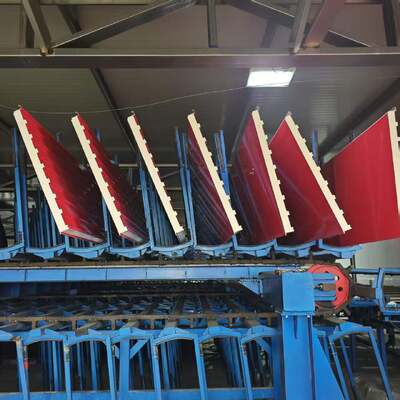 پانل های سقفی نسوز ساندویچ دکوری پانل های روکش فلزی بیرونی سقف پانل های ساندویچ پانل دیواری بزرگ