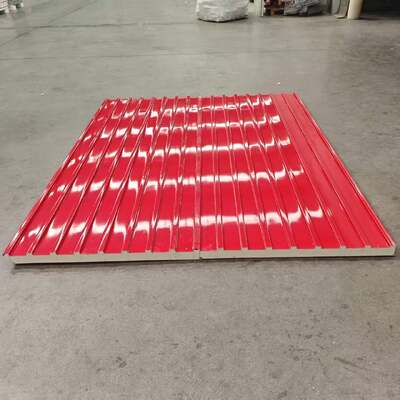 پانل های سقفی نسوز ساندویچ دکوری پانل های روکش فلزی بیرونی سقف پانل های ساندویچ پانل دیواری بزرگ